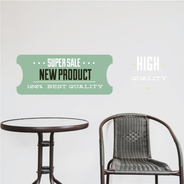 Image of Super Sale New Product 100% Best Quality Retail Discount Sign Wall Decal - Vinyl Decal - Car Decal - Idcolor028