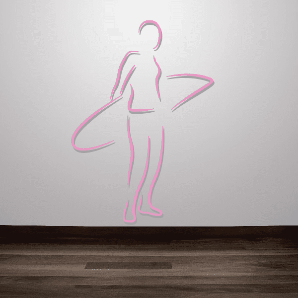 Image of Surfing Wall Decal - Vinyl Sticker - Car Sticker - Die Cut Sticker - CDSCOLOR015