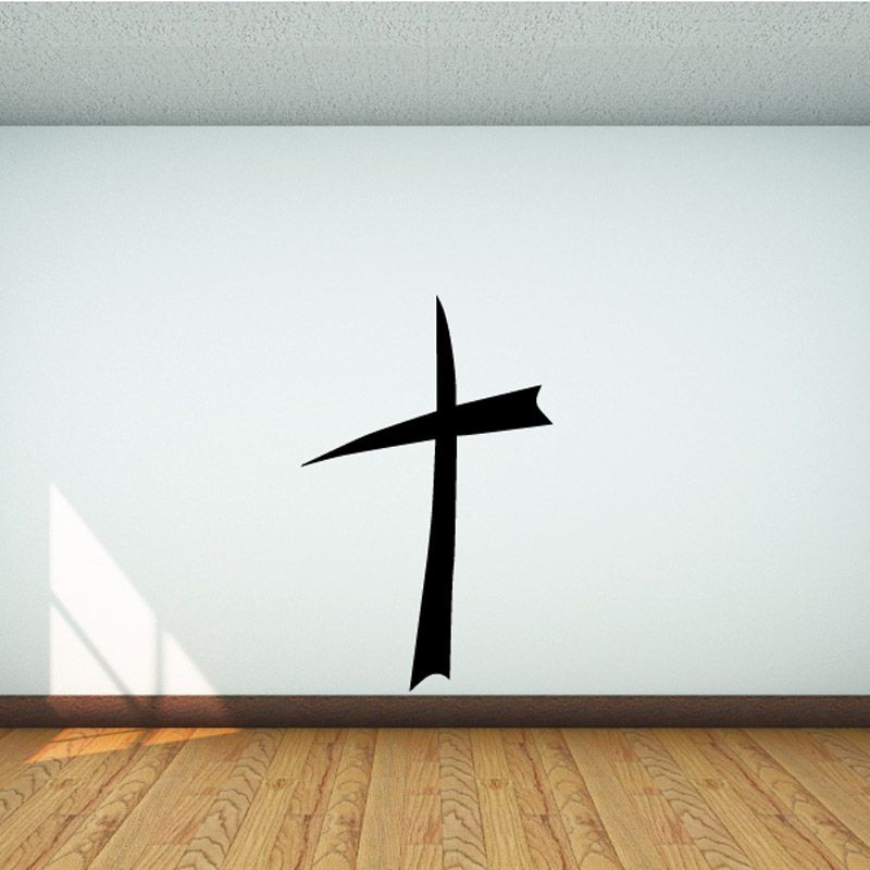 Image of Swipe Cross Decal