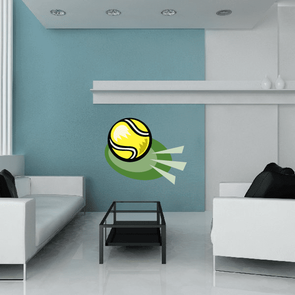 Image of Tennis Wall Decal - Vinyl Sticker - Car Sticker - Die Cut Sticker - CDSCOLOR009
