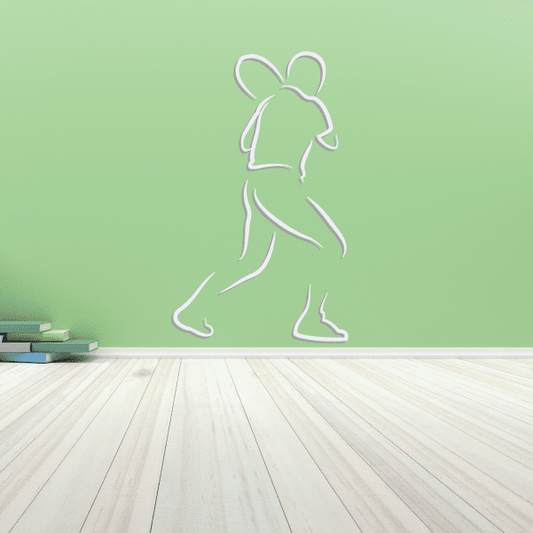 Image of Tennis Wall Decal - Vinyl Sticker - Car Sticker - Die Cut Sticker - CDSCOLOR021