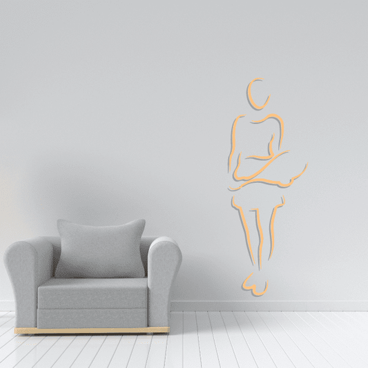 Image of Tennis Wall Decal - Vinyl Sticker - Car Sticker - Die Cut Sticker - CDSCOLOR027