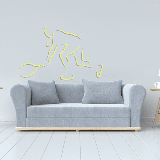 Image of Tennis Wall Decal - Vinyl Sticker - Car Sticker - Die Cut Sticker - CDSCOLOR028