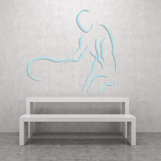 Image of Tennis Wall Decal - Vinyl Sticker - Car Sticker - Die Cut Sticker - CDSCOLOR029