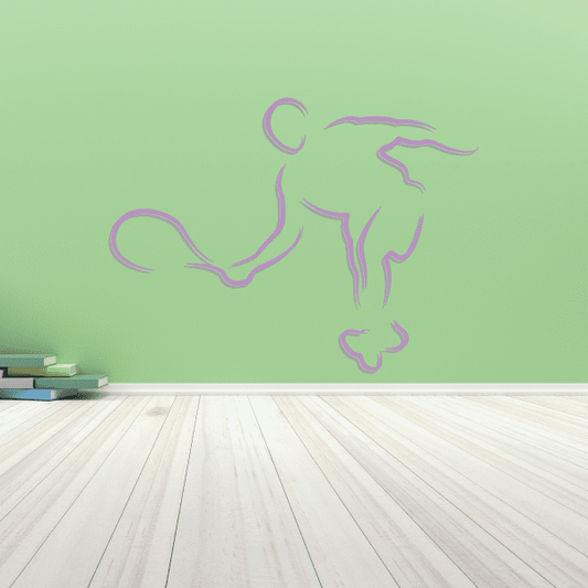 Image of Tennis Wall Decal - Vinyl Sticker - Car Sticker - Die Cut Sticker - CDSCOLOR033