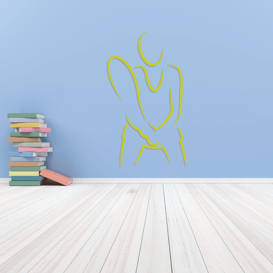 Image of Tennis Wall Decal - Vinyl Sticker - Car Sticker - Die Cut Sticker - CDSCOLOR038