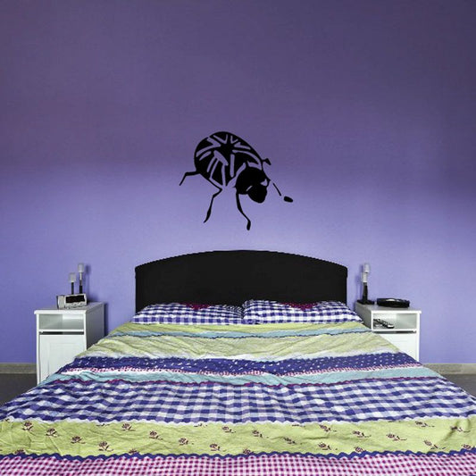 Image of Textured Back Beetle Decal