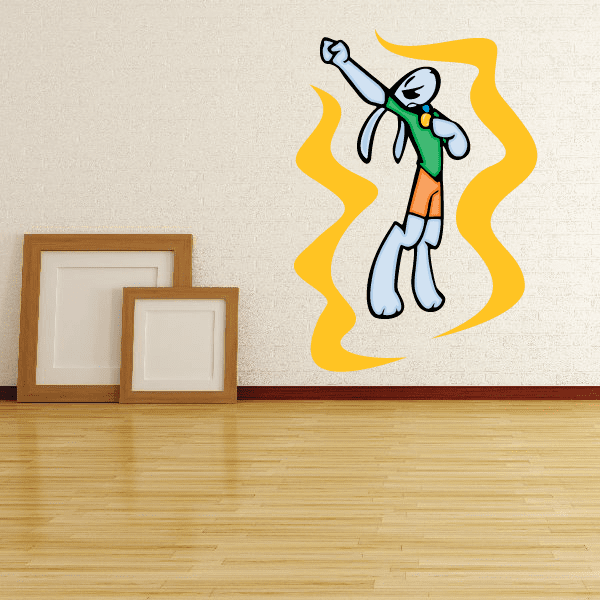 Image of Track And Field Wall Decal - Vinyl Sticker - Car Sticker - Die Cut Sticker - CDSCOLOR006