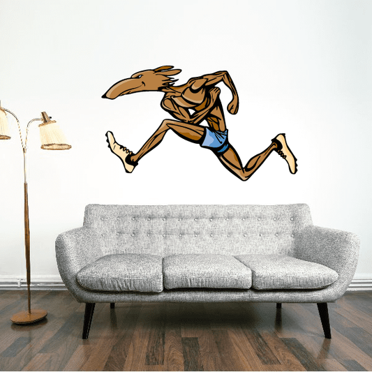 Image of Track And Field Wall Decal - Vinyl Sticker - Car Sticker - Die Cut Sticker - CDSCOLOR011
