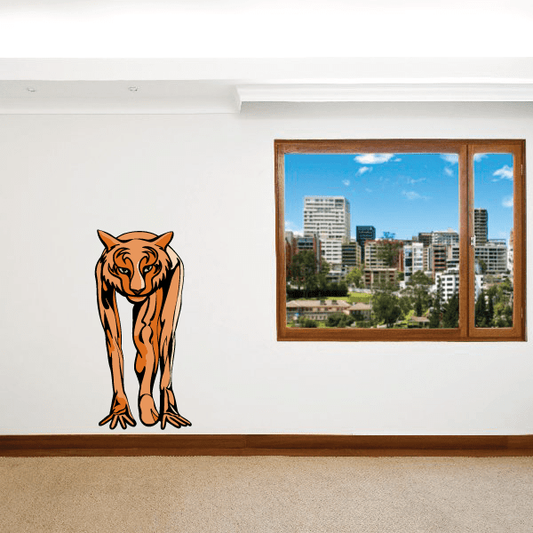 Image of Track And Field Wall Decal - Vinyl Sticker - Car Sticker - Die Cut Sticker - CDSCOLOR013