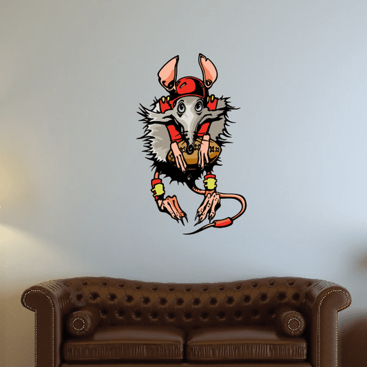 Image of Track And Field Wall Decal - Vinyl Sticker - Car Sticker - Die Cut Sticker - CDSCOLOR019