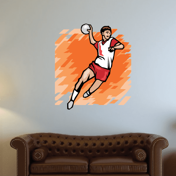 Image of Track and Field Wall Decal - Vinyl Sticker - Car Sticker - Die Cut Sticker - SMcolor016