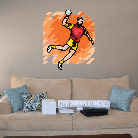 Image of Track and Field Wall Decal - Vinyl Sticker - Car Sticker - Die Cut Sticker - SMcolor017