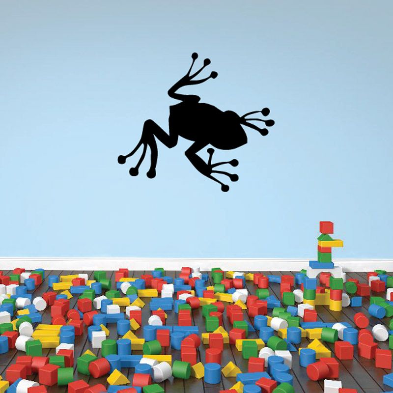 Image of Tree Frog Silhouette Decal