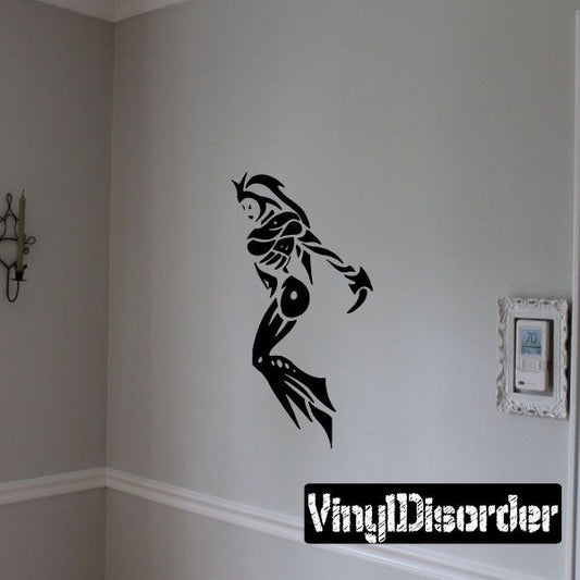 Image of Tribal Design Goddess Full Body Decal