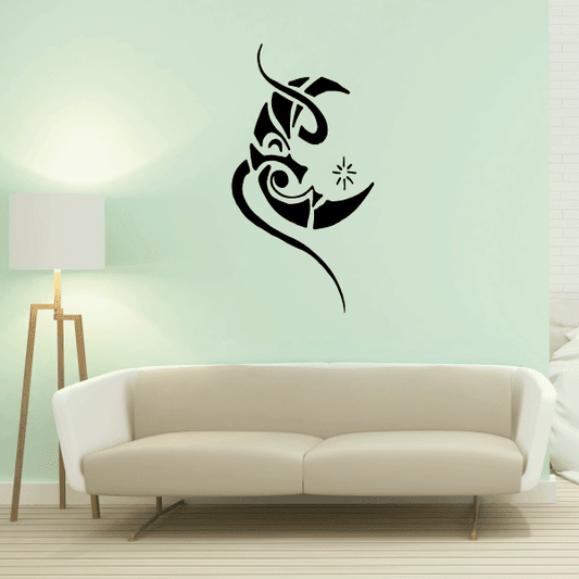 Image of Tribal Moon Decal