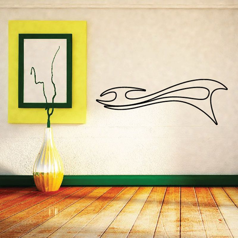 Image of Twisted Ghost Flames Car Decal - Vinyl Decal - Wall Decal - CF217