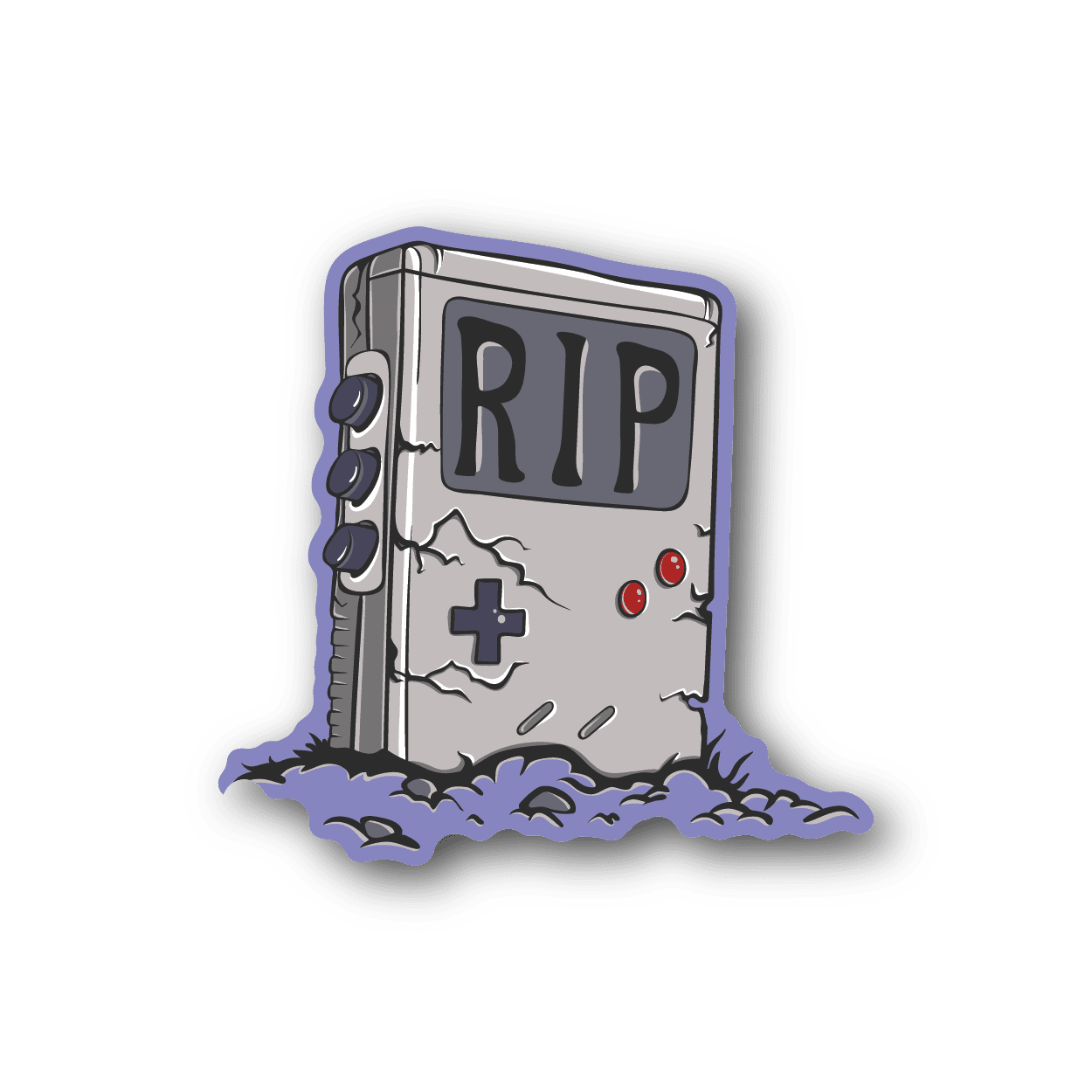 Image of Video Game RIP Sticker