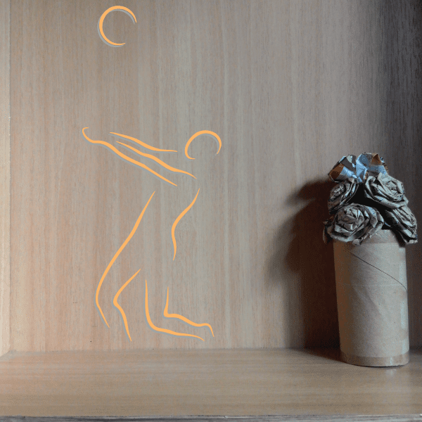 Image of Volleyball Wall Decal - Vinyl Sticker - Car Sticker - Die Cut Sticker - CDSCOLOR024