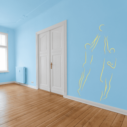 Image of Volleyball Wall Decal - Vinyl Sticker - Car Sticker - Die Cut Sticker - CDSCOLOR032