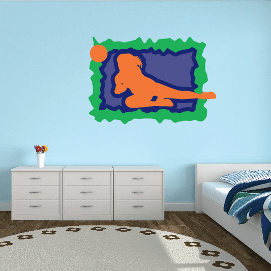 Image of Volleyball Wall Decal - Vinyl Sticker - Car Sticker - Die Cut Sticker - CDSCOLOR059