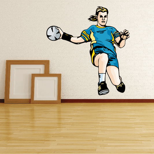 Image of Volleyball Wall Decal - Vinyl Sticker - Car Sticker - Die Cut Sticker - CDSCOLOR135
