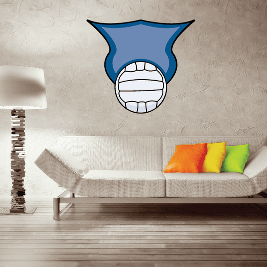 Image of Volleyball Wall Decal - Vinyl Sticker - Car Sticker - Die Cut Sticker - CDSCOLOR138