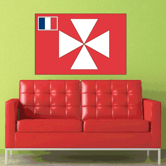 Image of Wallis Flag Sticker