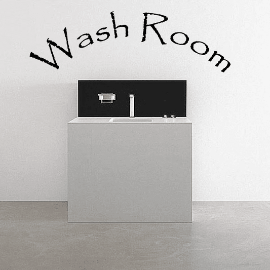 Image of Wash Room Wall Decal