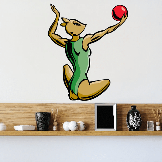 Image of Water Polo Wall Decal - Vinyl Sticker - Car Sticker - Die Cut Sticker - CDSCOLOR004