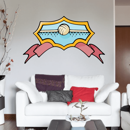 Image of Water Polo Wall Decal - Vinyl Sticker - Car Sticker - Die Cut Sticker - CDSCOLOR032