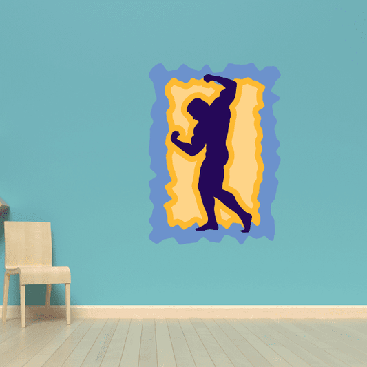 Image of Weight Lifting Wall Decal - Vinyl Sticker - Car Sticker - Die Cut Sticker - CDSCOLOR029