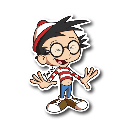 Wheres Bobby Vinyl Sticker