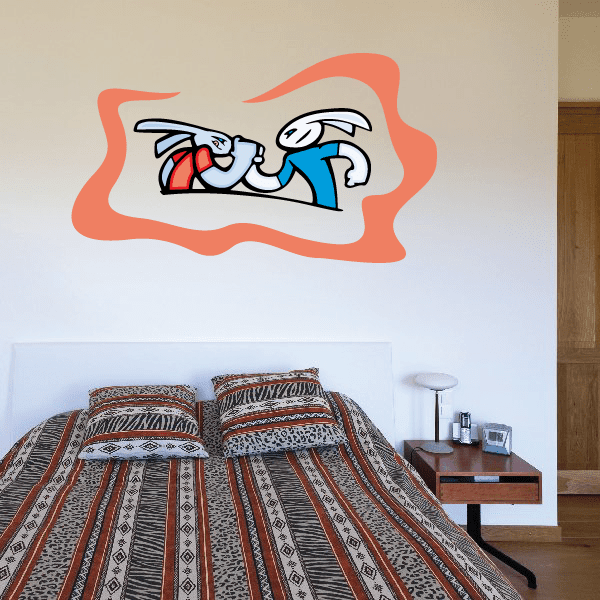 Image of Wrestling Wall Decal - Vinyl Sticker - Car Sticker - Die Cut Sticker - CDScolor0001