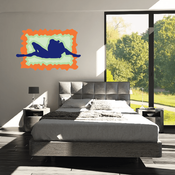 Image of Wrestling Wall Decal - Vinyl Sticker - Car Sticker - Die Cut Sticker - CDScolor0006