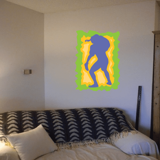 Image of Wrestling Wall Decal - Vinyl Sticker - Car Sticker - Die Cut Sticker - CDScolor0012