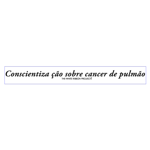 Portugese Lung Cancer Sticker