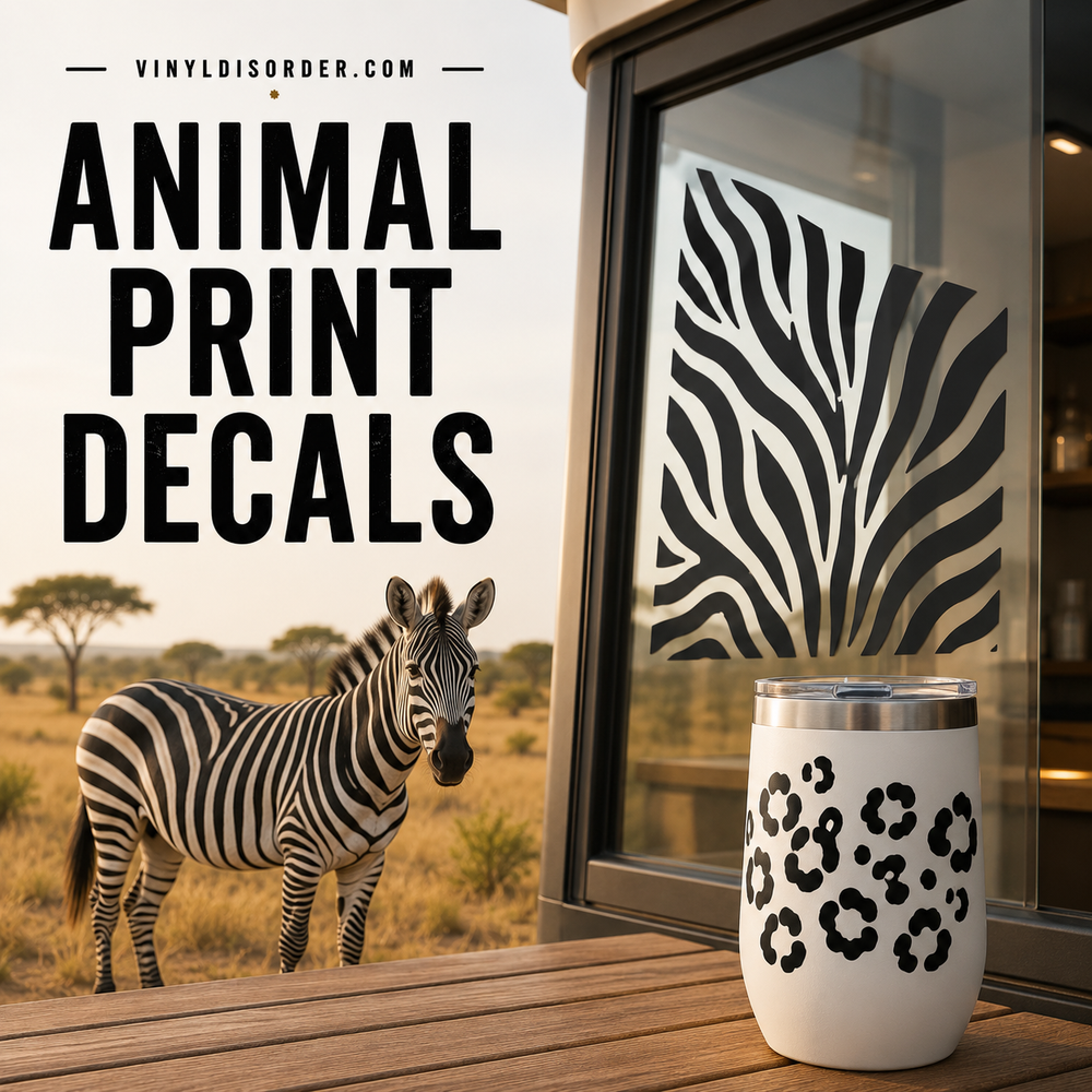 Animal Print Decals