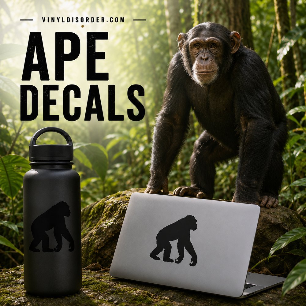 Ape Decals and Stickers