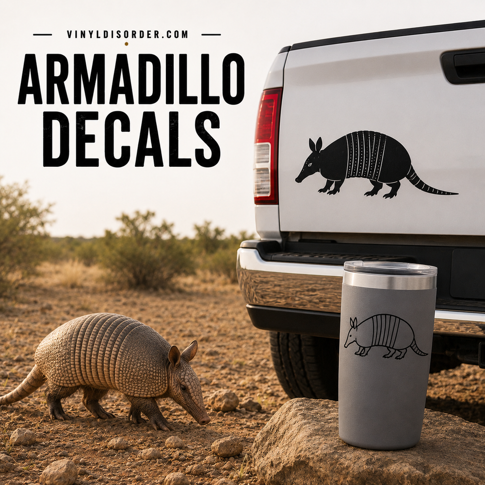 Armadillo Decals