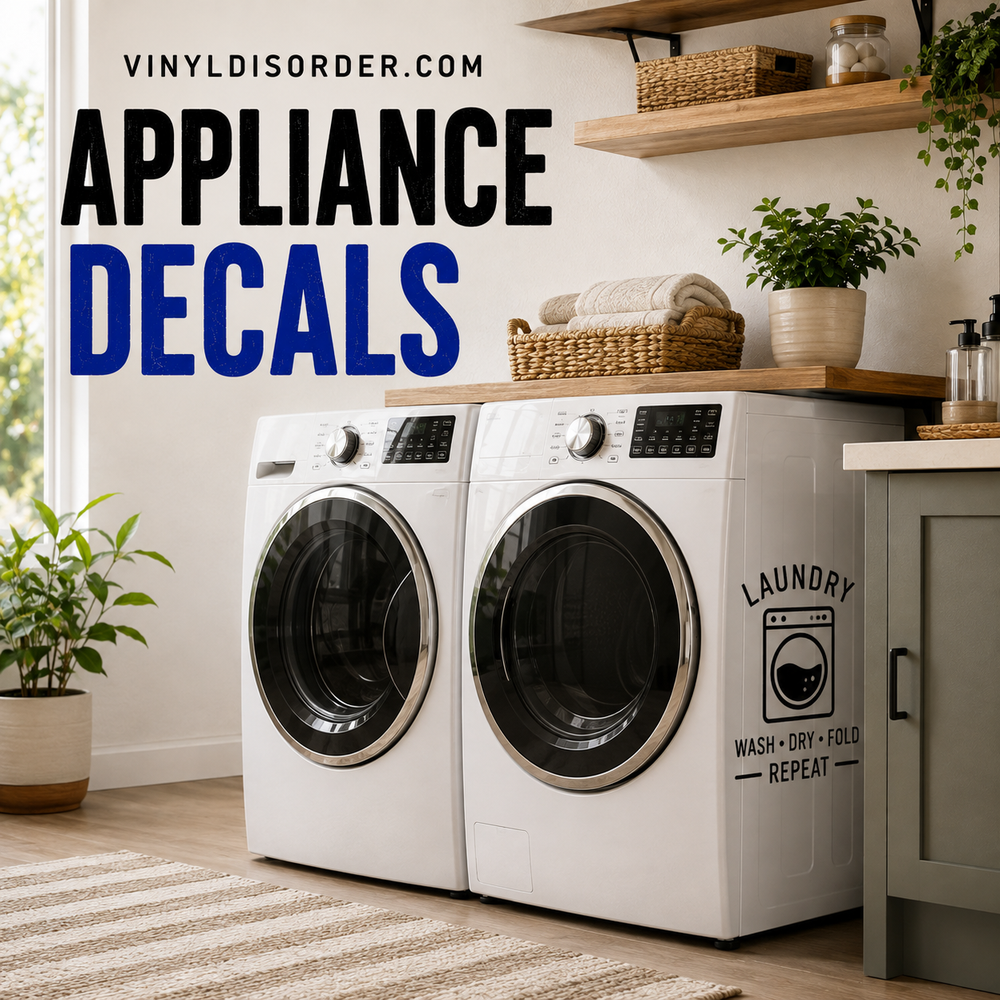 Appliance Decals