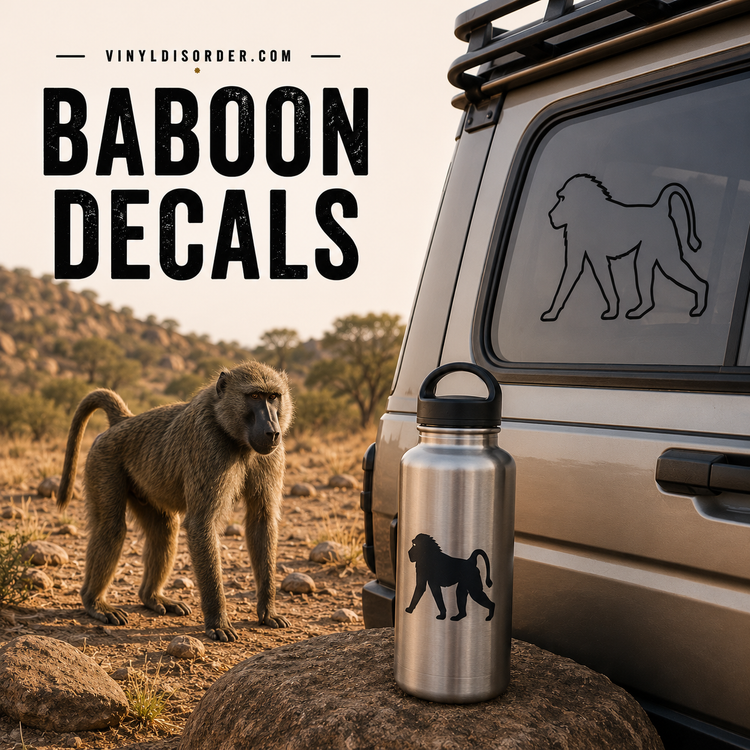 Baboon Decals