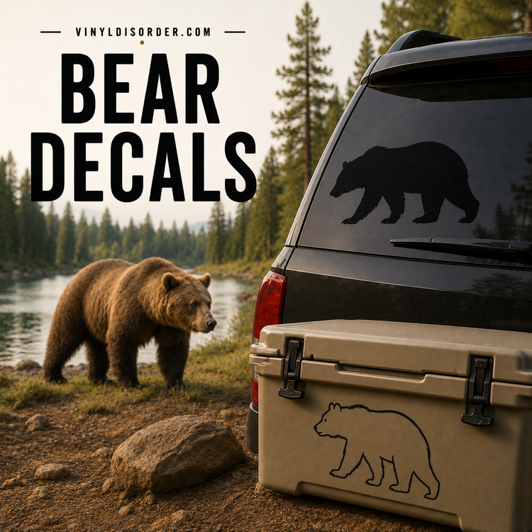 Bear Decals