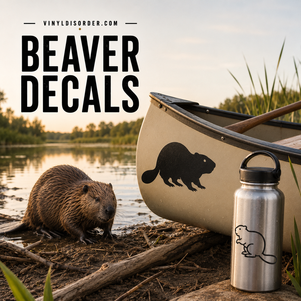 Beaver Decals