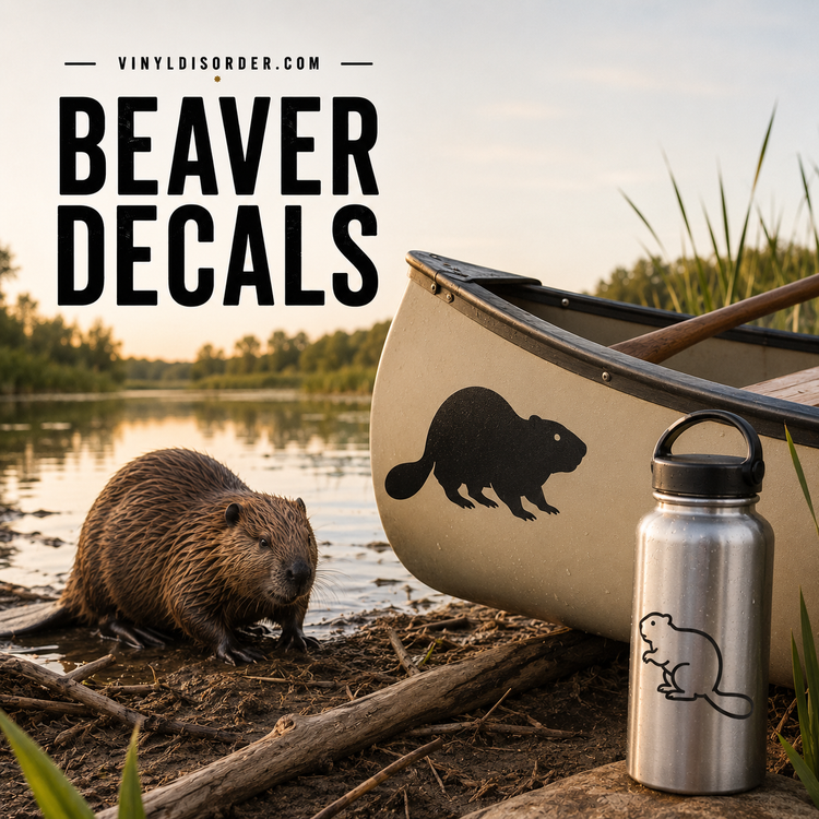 Beaver Decals