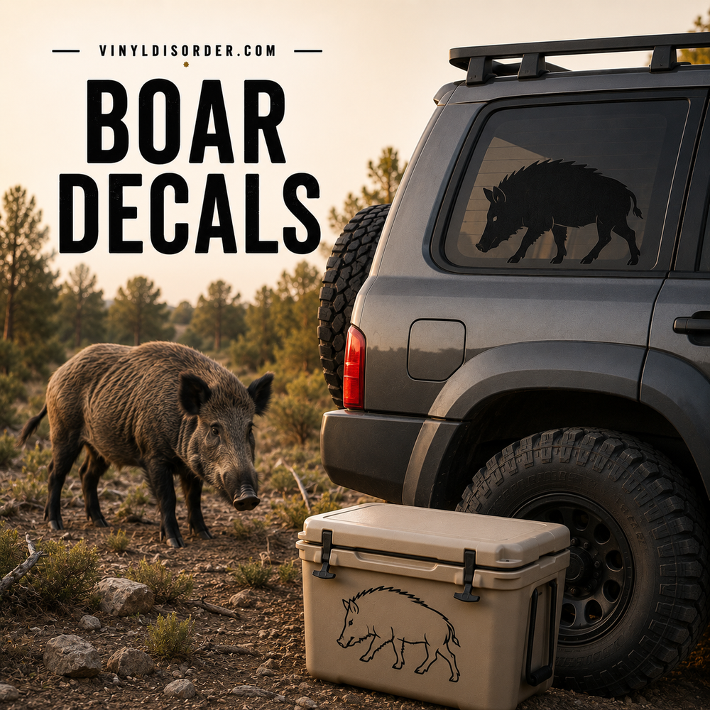 Boar Decals