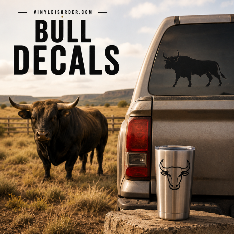 Bull Decals