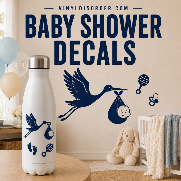 Baby Shower Decals