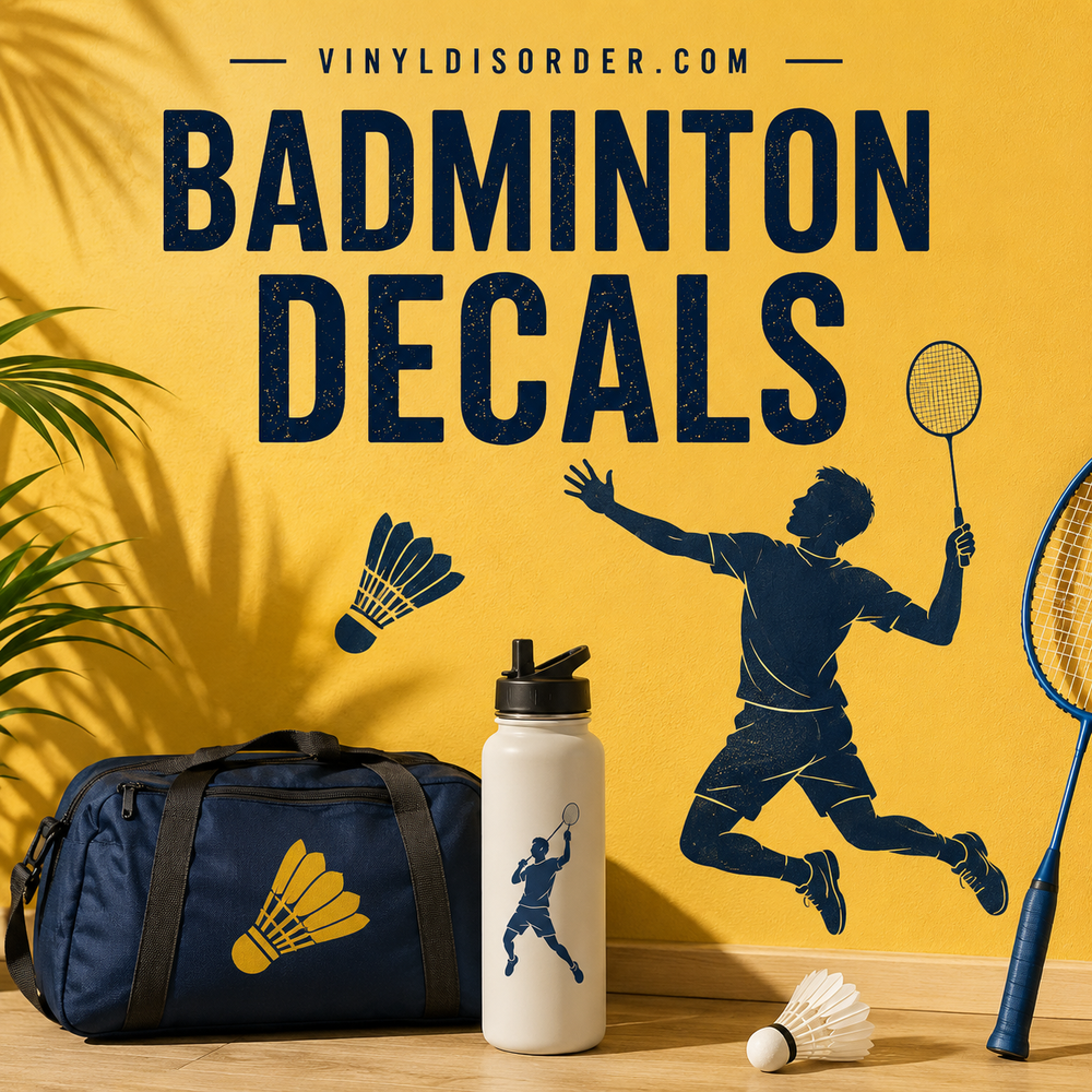 Badminton Decals