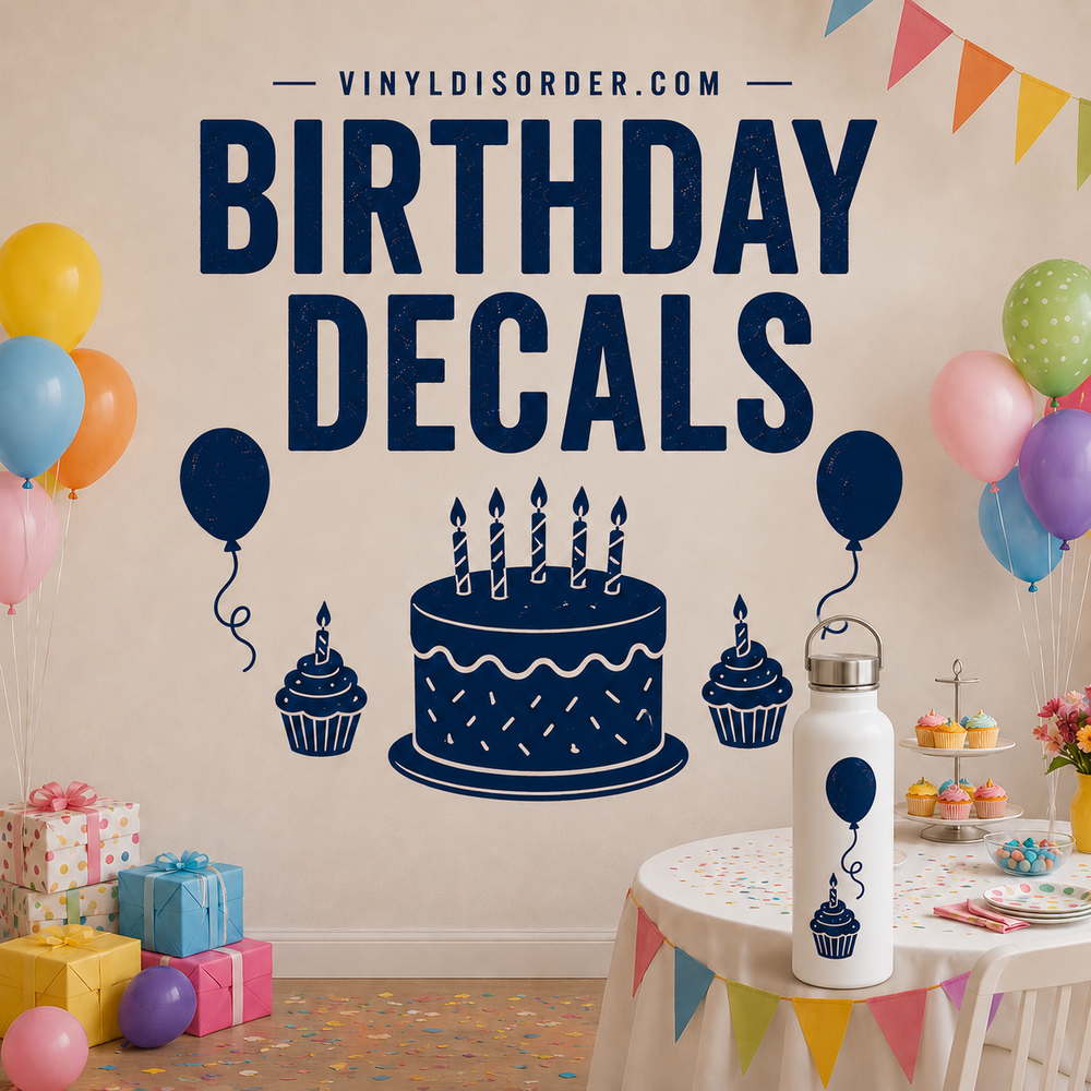 Birthday Decals